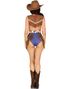 Playful Cowboy - Sexy Cowgirl Kostyme til Dame