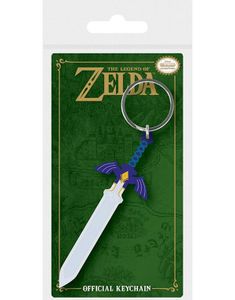 The Legend of Zelda - Sverd Nøkkelring i Gummi