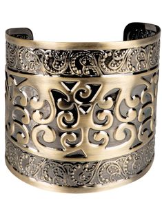 Gudinde / Egyptisk / Romersk - Mønstret Manchet-Armbånd