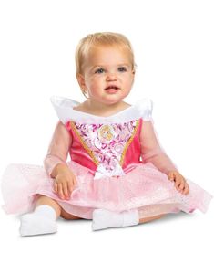 Tornerose/Aurora - Licenseret kostume til baby