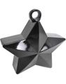 Ballonvægt med Stjerneform - Metallisk Sort
