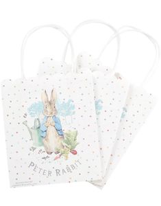 6 stk Peter Rabbit Godteposer/Partybags - Lisensiert