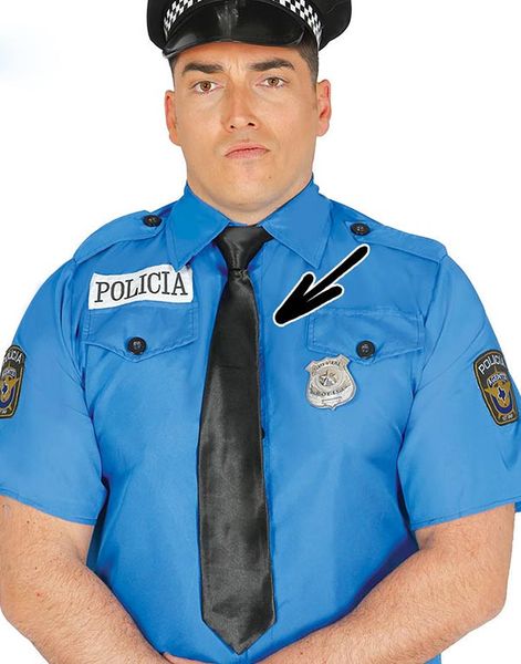 Sort Slips Med Glidelås for Stramming
