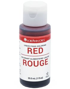 LorAnn Rød Flytende Matfarge - 29,5ml