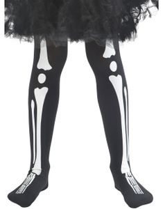Strømpebukser til Børn med Skeletprint