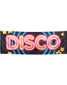 Stort Posterflagg Banner 220x74 cm - Disco Fever