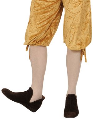 Brun Middelalder Knickers i Fløjl - Str. M/L