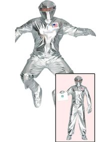 Space Suit - Komplet Astronaut Herrekostume 