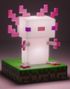 Licenseret Minecraft Axolotl Lampe