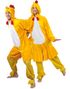 Kyllingekostume i Plys med Hætte til Voksen