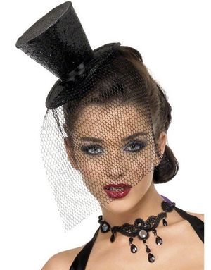 Mini Tophat - Sort