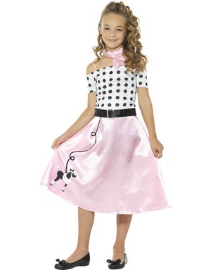 50'er Rockabilly Børnekostume