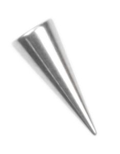 Silver Long Spike Stålkugle