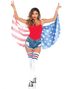 Stars and Stripes Vinger i Stof