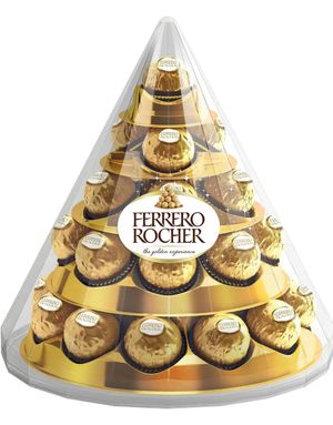 Ferrero Rocher Sjokoladekonfekt med Pyntestativ 350 gram