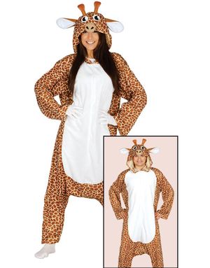 Giraf Kigurumi Unisex Kostume