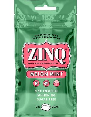 Zinq Tyggegummi med Melon Mint 31,5 Gram