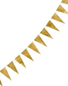 Gullfarget Vimpelbanner 215 cm