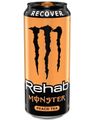 Monster Energy Rehab Peach Tea - Energidrik med Ferskensmag 458 ml (USA Import)