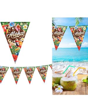 Aloha - 3 Meter Vimpelbanner