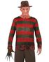 Freddy Kruger Kostymesett - Lisensiert A Nightmare On Elm Street Kostyme - L