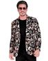 UV Glow Skullparty Blazer til Mand