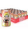 24 stk Naruto Orange Soda - Sodavand med Appelsinsmag - ULTRAPOP - Hel Karton 24x330 ml (Japan)