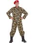 Militærsoldat Herrekostume
