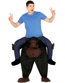 Gorilla Piggyback Rideon Kostume