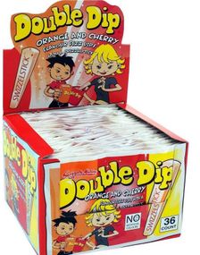 1809043200_636 stk Swizzels Double Dip Appelsin og Kirsebær 19 gram