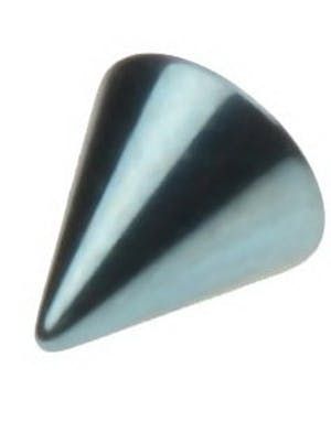 4 mm - Lyseblå Spike (Titan kugle)