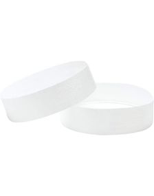 100 stk Tyvek Festivalarmbånd / Entrearmbånd - Hvite