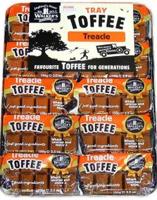 11 stk Walkers Treacle Toffee Bar 1kg - Metallbrett