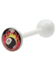 Burning Fire Bold - Tungepiercing