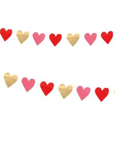 Hjertebanner 2 Meter - Love You