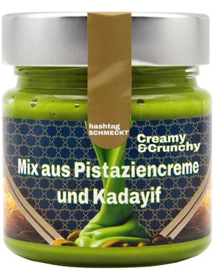 Glass med Pistasjkrem og Kadayif - Lag Din Egen Dubaisjokolade - 220 gram