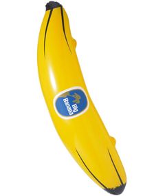 Kæmpestor Oppustelig Banan 100 cm