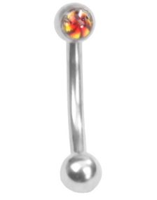 Spinning Around - 1.2 x 8 mm Øjenbrynspiercing