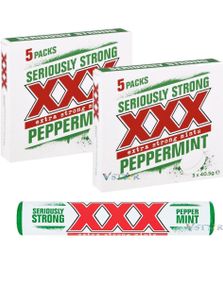 1764374400_65-Pack Seriously Strong Peppermint - Sukkerkonfekt/Pastiller med Stærk Pebermyntesmag 202,5 gram