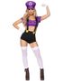 Waluigi Inspirert Damekostyme - Small