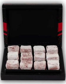 SweetBizz Turkish Delight Pomegranate - Lokum/Gelebiter med Granatæble 300 Gram