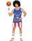 Basketball Spiller Herrekostume
