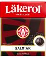 1 stk Läkerol Sukkerfri Salmiak / Sukkerfrie pastiller med Salmiakk smag 25 gram