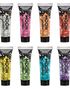 VÆLG BLANDT 8 FARVER - Iriserende Chunky Glittergele
