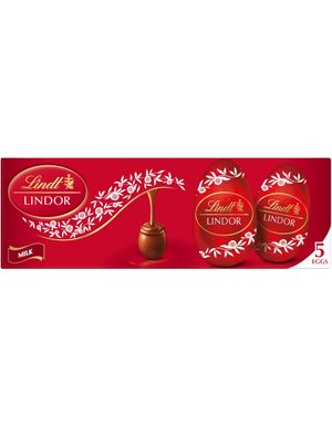 5-pack Lindt Lindor Sjokoladeegg 90 gram