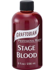 Stage Blood 236 Ml Graftobian Professionelt Teaterblod
