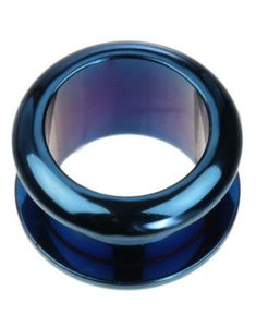Metallic Blue Piercing Tunnel