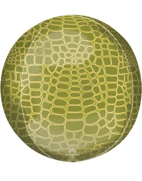 Reptilmønstret Orbz / Ballongboble 38 cm