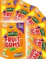 DATO PRODUKT - 10 stk Rowntree's Fruit Gums - Vegansk Vingummi med Frugtsmag - Hele Æsken 1,5 kg