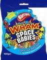 Barratt Wham Space Babies - Ekstremt Surt Skumslik med Frugtsmag 100 Gram